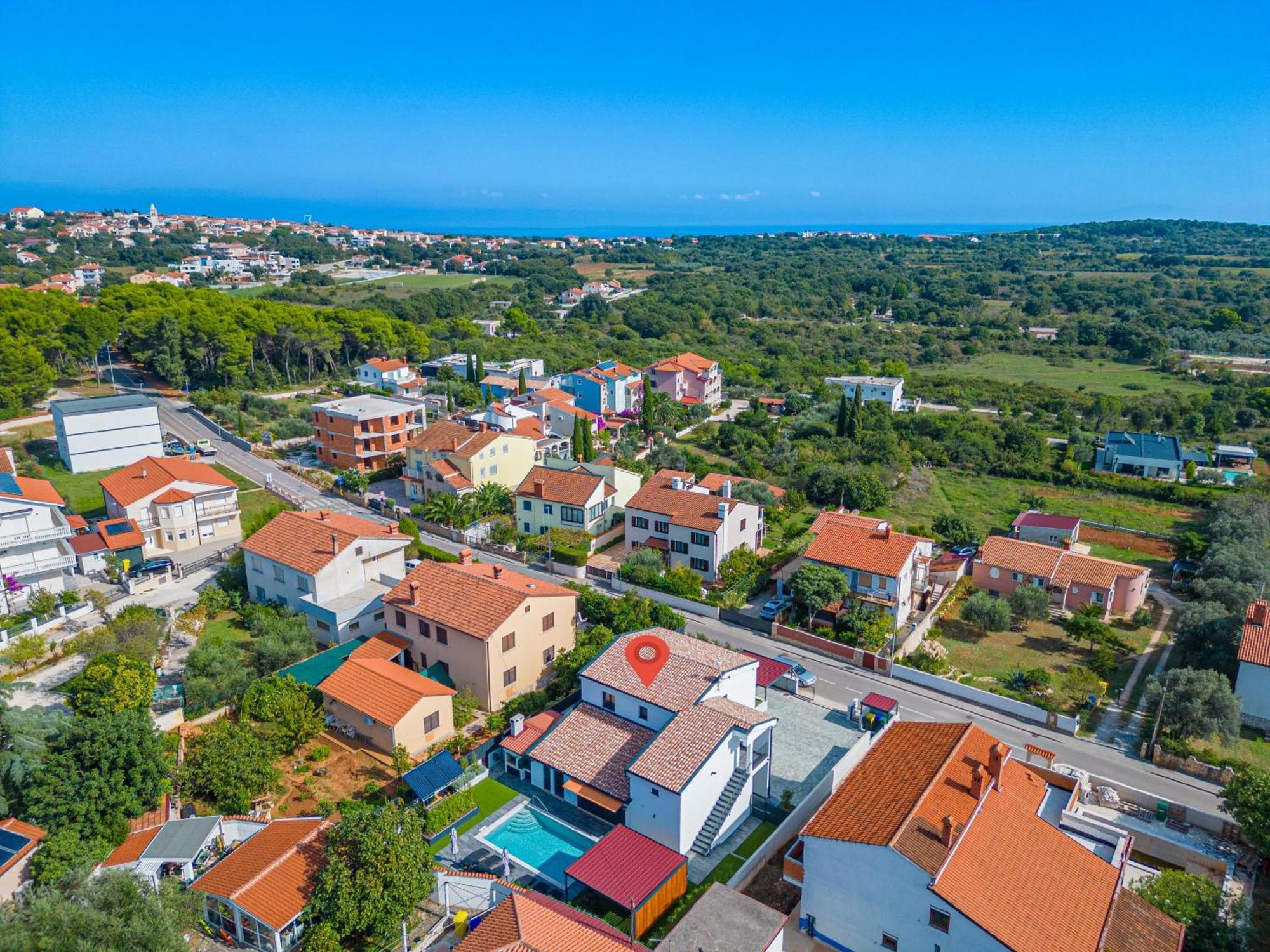 Villa Paradise Медулин Екстериор снимка